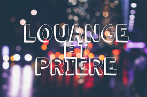photo louange et priere